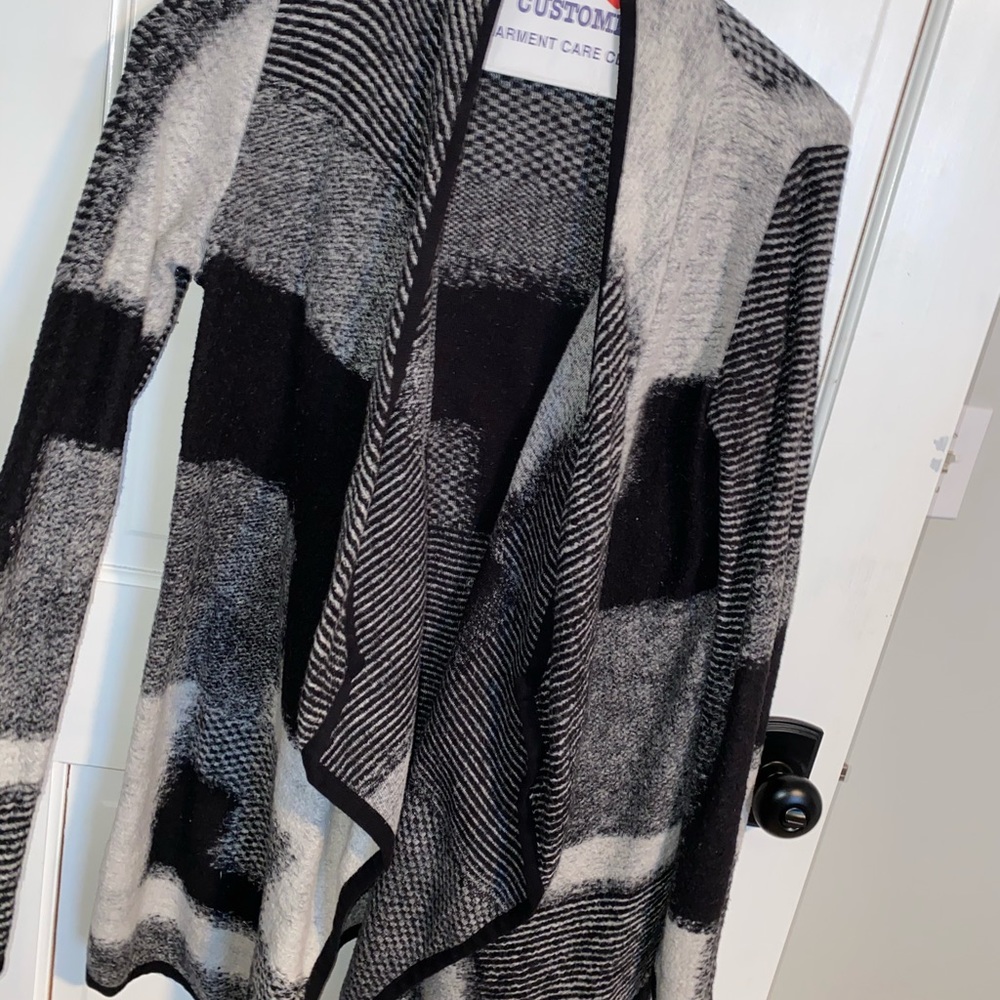 Open face sweater, dress up or down- size medium